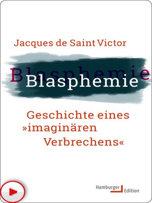 cover image of Blasphemie